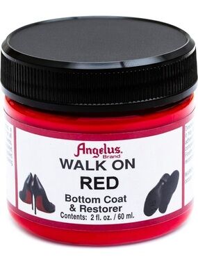 New Angelus Walk on Red Paint Restorer for Red Bottoms